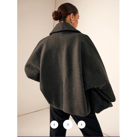 Commense Tweed Pockets Loose Coat Sz S - Picture 2 of 7